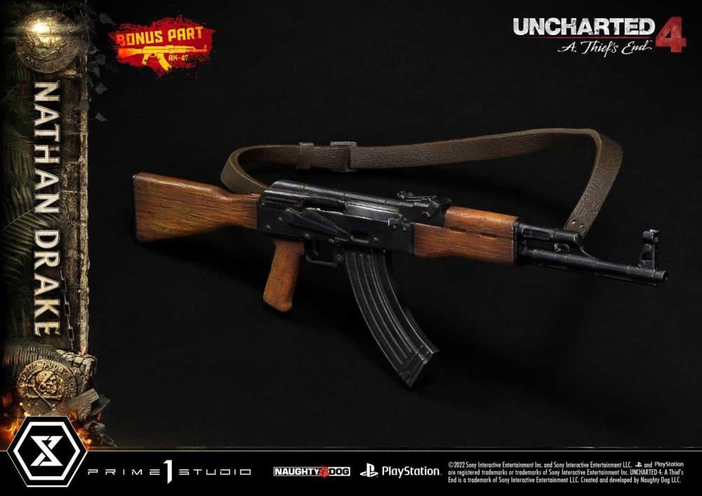 Uncharted 4: A Thief's End Ultimate Premium Masterline Nathan Drake 1/4 Scale (Deluxe Ver.) Statue with Bonus Gallery Image 7