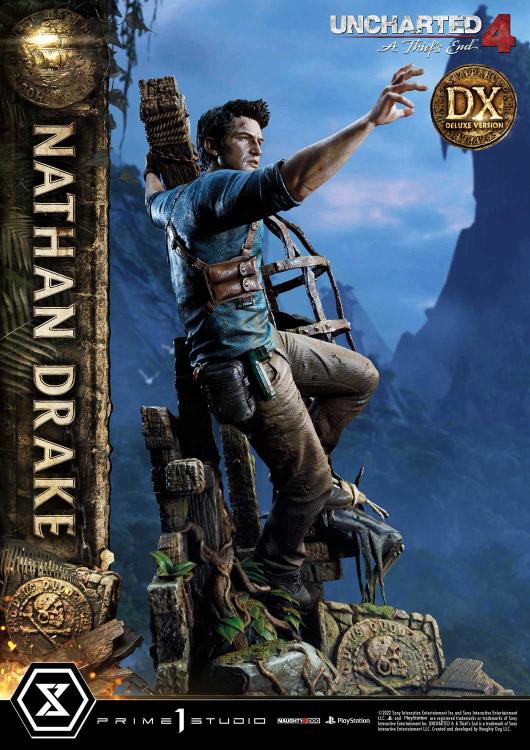 Uncharted 4: A Thief's End Ultimate Premium Masterline Nathan Drake 1/4 Scale (Deluxe Ver.) Statue with Bonus Gallery Image 14