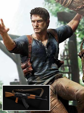 Uncharted 4: A Thief's End Ultimate Premium Masterline Nathan Drake 1/4 Scale (Deluxe Ver.) Statue with Bonus Gallery Image 2