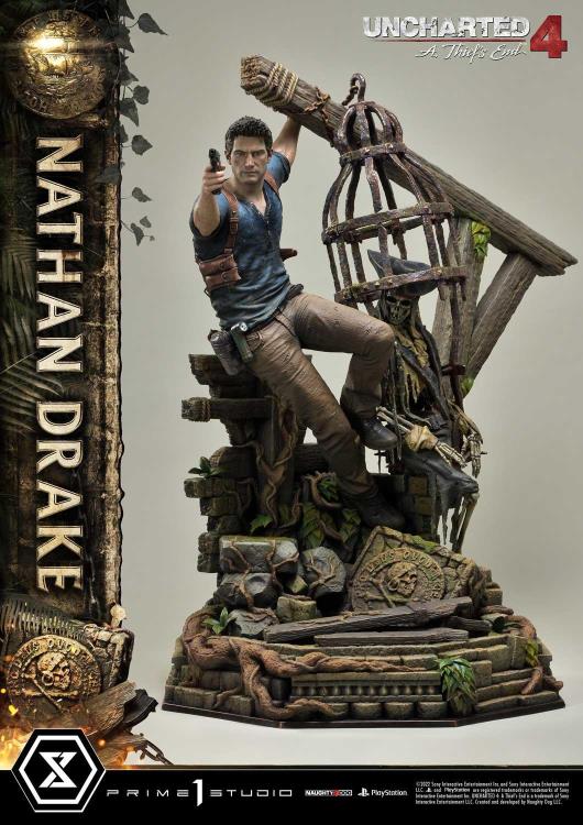 Uncharted 4: A Thief's End Ultimate Premium Masterline Nathan Drake 1/4 Scale (Deluxe Ver.) Statue with Bonus Gallery Image 17