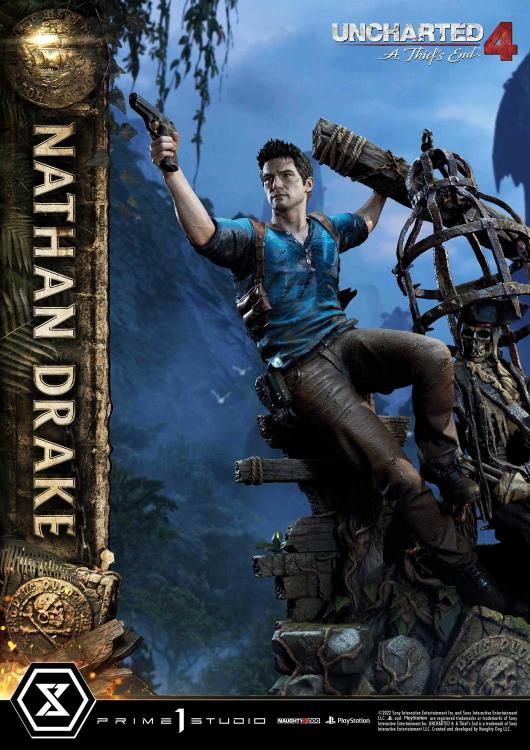 Uncharted 4: A Thief's End Ultimate Premium Masterline Nathan Drake 1/4 Scale (Deluxe Ver.) Statue with Bonus Gallery Image 13