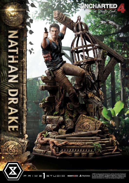 Uncharted 4: A Thief's End Ultimate Premium Masterline Nathan Drake 1/4 Scale (Deluxe Ver.) Statue with Bonus Gallery Image 15