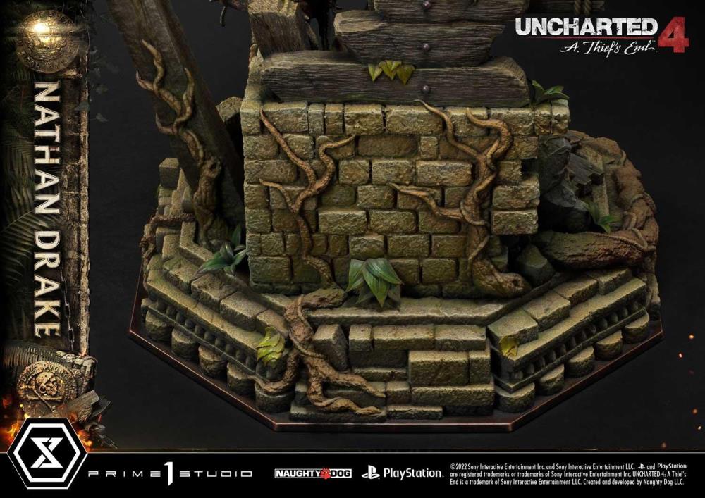 Uncharted 4: A Thief's End Ultimate Premium Masterline Nathan Drake 1/4 Scale (Deluxe Ver.) Statue with Bonus Gallery Image 28
