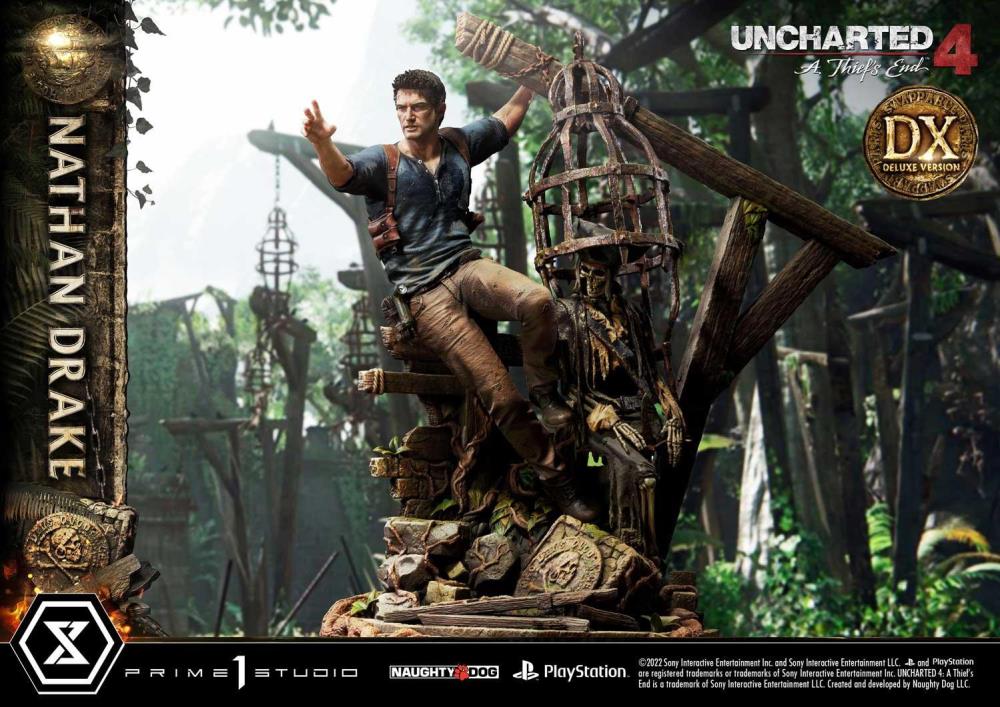 Uncharted 4: A Thief's End Ultimate Premium Masterline Nathan Drake 1/4 Scale (Deluxe Ver.) Statue with Bonus Gallery Image 8