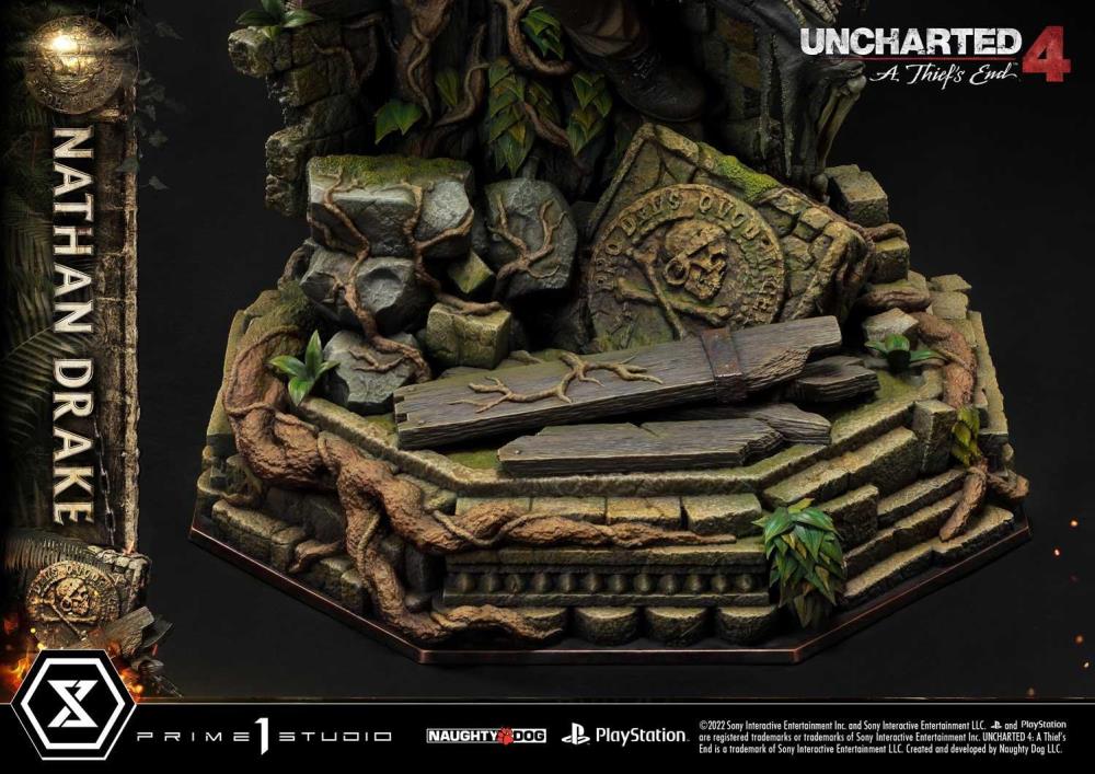 Uncharted 4: A Thief's End Ultimate Premium Masterline Nathan Drake 1/4 Scale (Deluxe Ver.) Statue with Bonus Gallery Image 27
