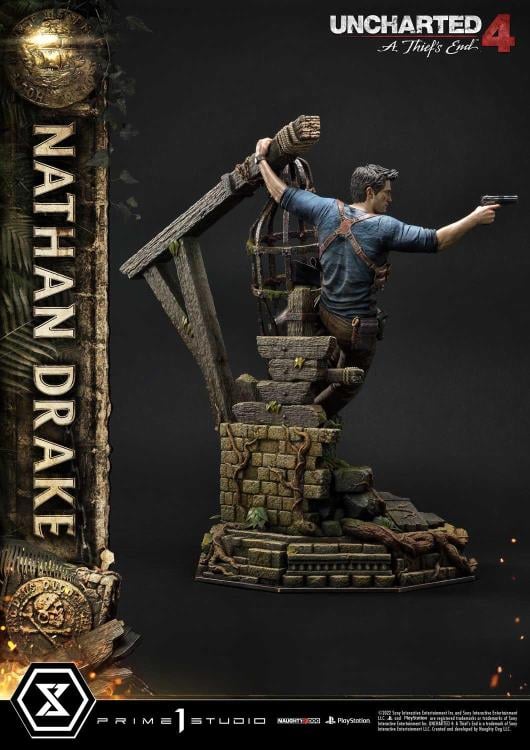 Uncharted 4: A Thief's End Ultimate Premium Masterline Nathan Drake 1/4 Scale (Deluxe Ver.) Statue with Bonus Gallery Image 20