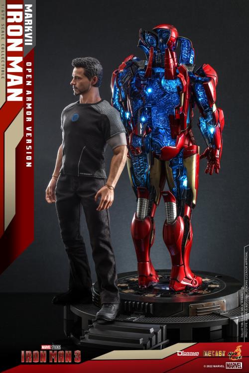 Iron Man 3 DS004D51 Iron Man Mark VII (Open Armor Ver.) 1/6 Scale Collectible Diorama Gallery Image 6