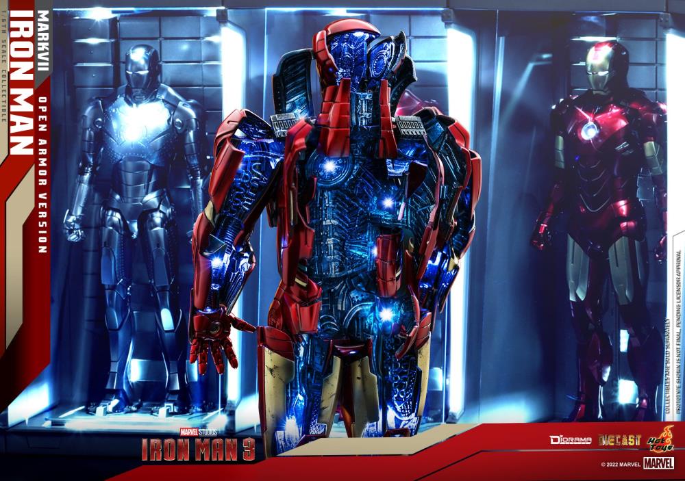 Iron Man 3 DS004D51 Iron Man Mark VII (Open Armor Ver.) 1/6 Scale Collectible Diorama Gallery Image 14