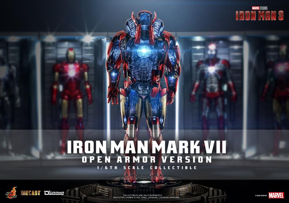 Iron Man 3 DS004D51 Iron Man Mark VII (Open Armor Ver.) 1/6 Scale