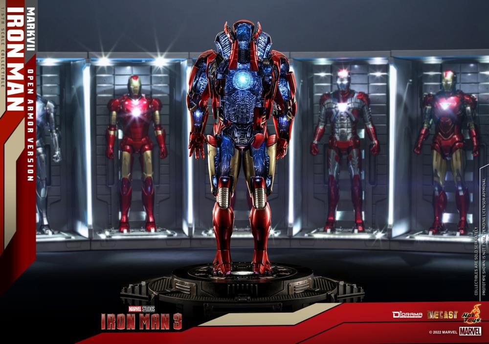 Iron Man 3 DS004D51 Iron Man Mark VII (Open Armor Ver.) 1/6 Scale Collectible Diorama Gallery Image 16