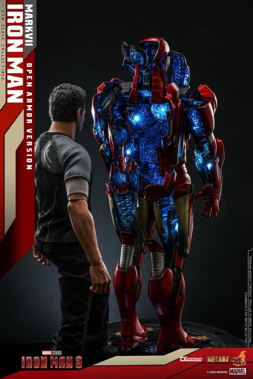 Iron Man 3 DS004D51 Iron Man Mark VII (Open Armor Ver.) 1/6 Scale Collectible Diorama Gallery Image 9