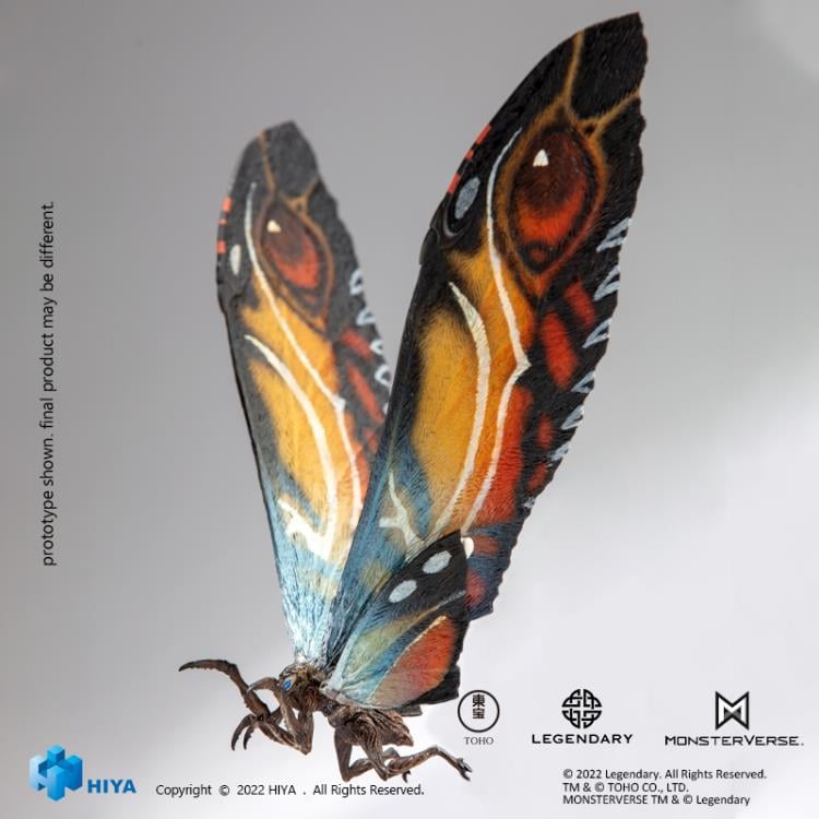Godzilla: King of the Monsters Mothra Action Figure Gallery Image 8