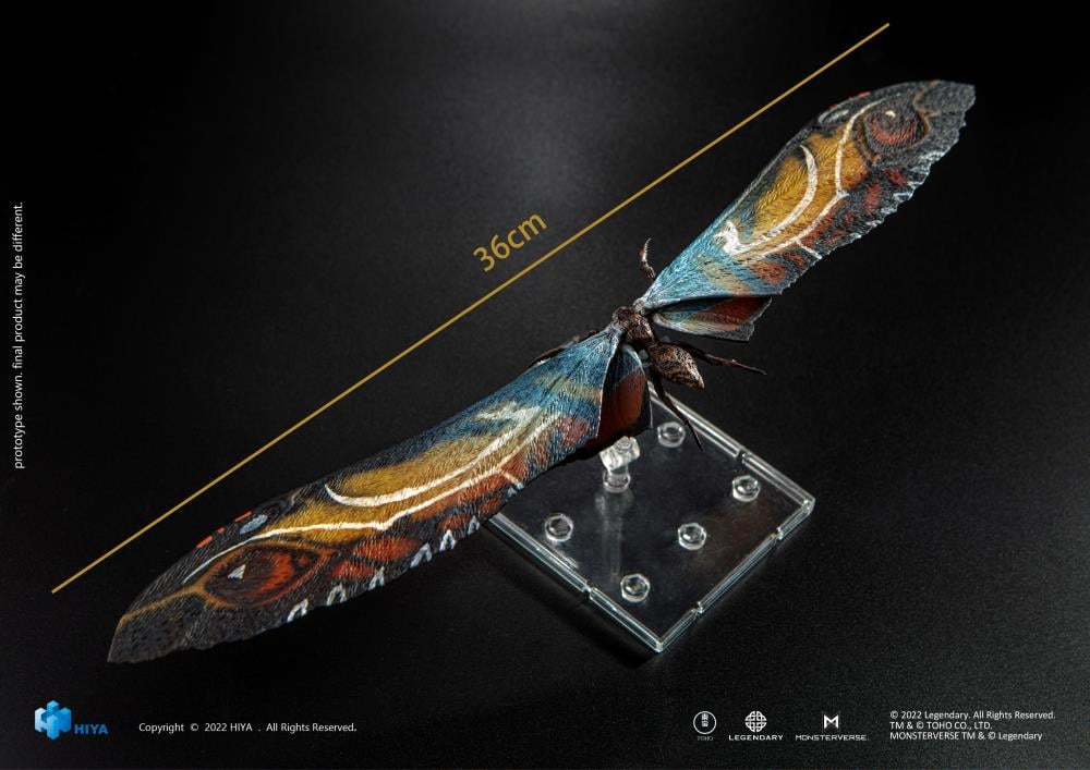 Godzilla: King of the Monsters Mothra Action Figure Gallery Image 7