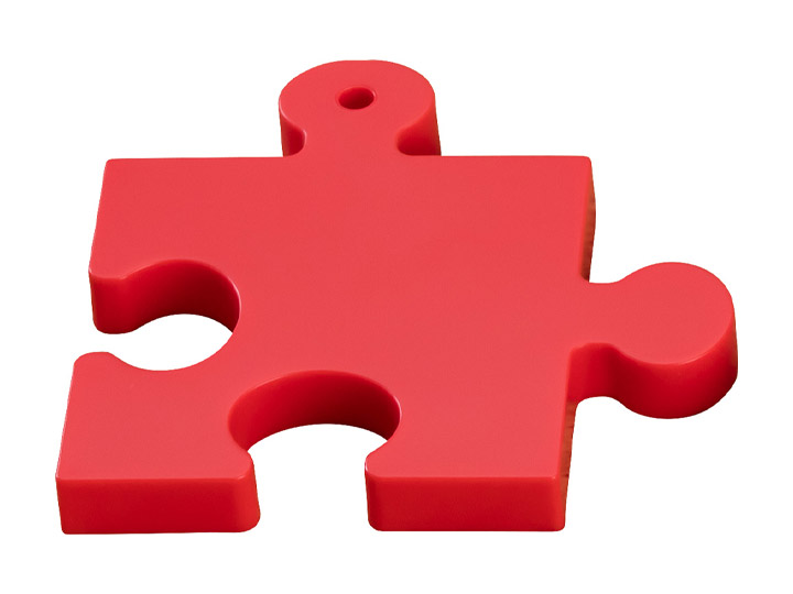 Nendoroid More Puzzle Base (Red) Gallery Image 1