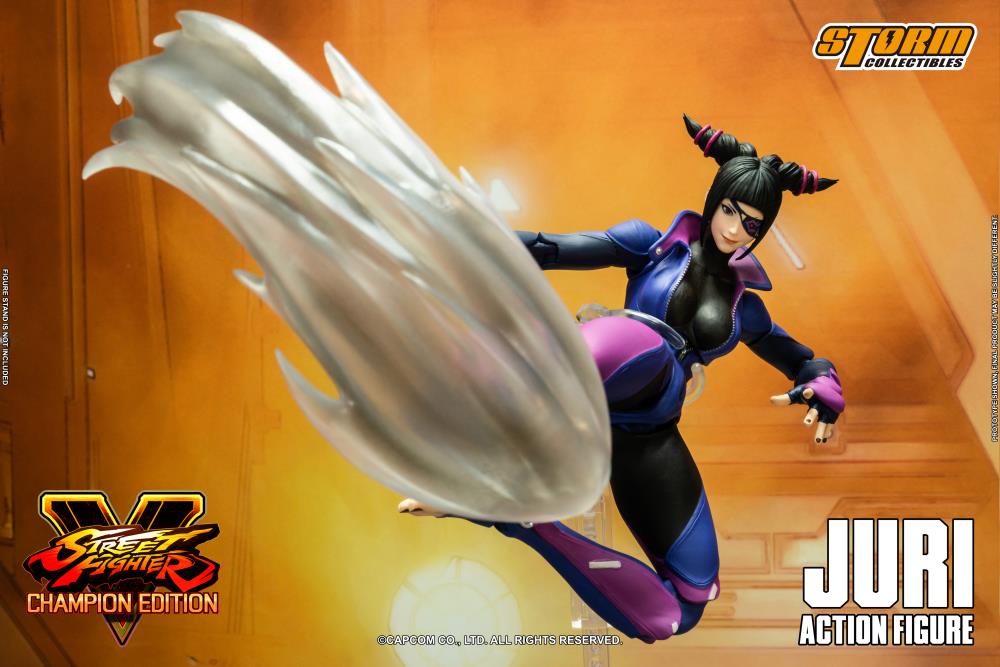 Street Fighter V: Champion Edition Juri Han 1/12 Scale BBTS Exclusive Action Figure Gallery Image 10