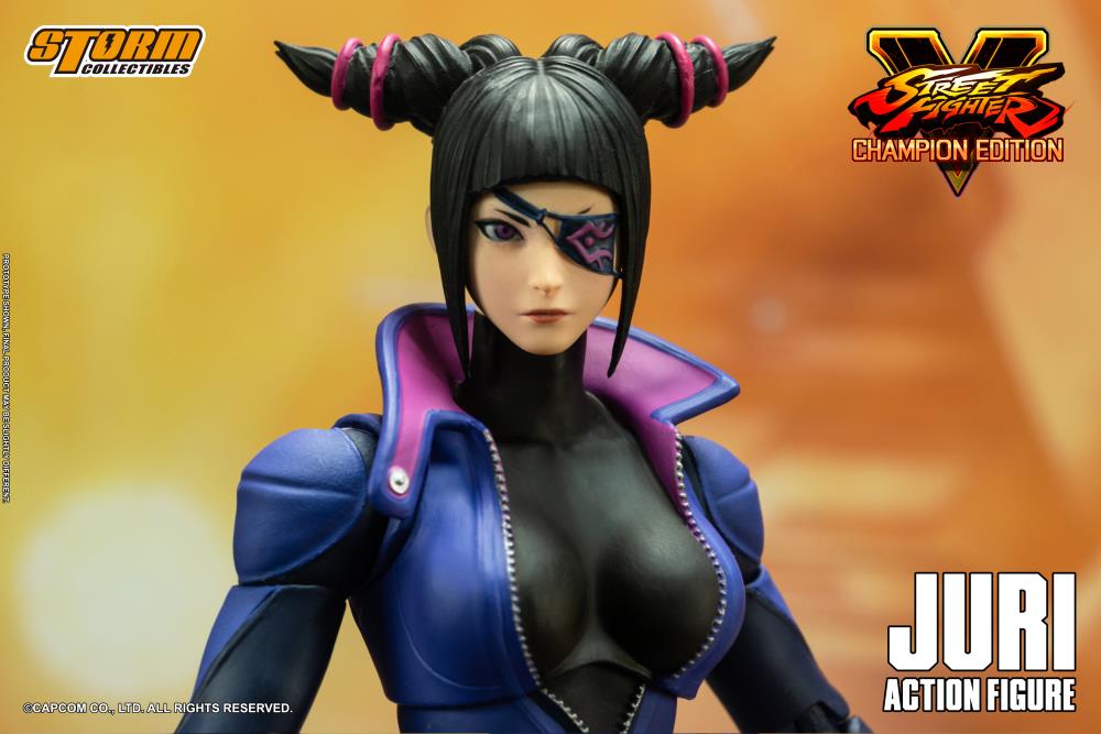 Street Fighter V: Champion Edition Juri Han 1/12 Scale BBTS Exclusive Action Figure Gallery Image 17