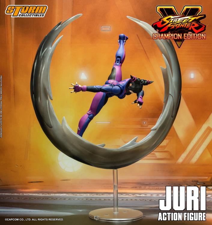 Street Fighter V: Champion Edition Juri Han 1/12 Scale BBTS Exclusive Action Figure Gallery Image 14