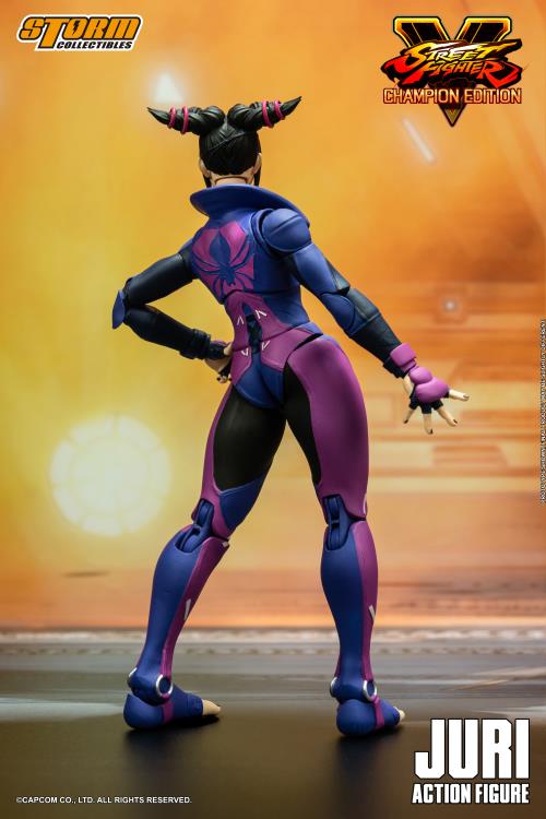 Street Fighter V: Champion Edition Juri Han 1/12 Scale BBTS Exclusive Action Figure Gallery Image 5