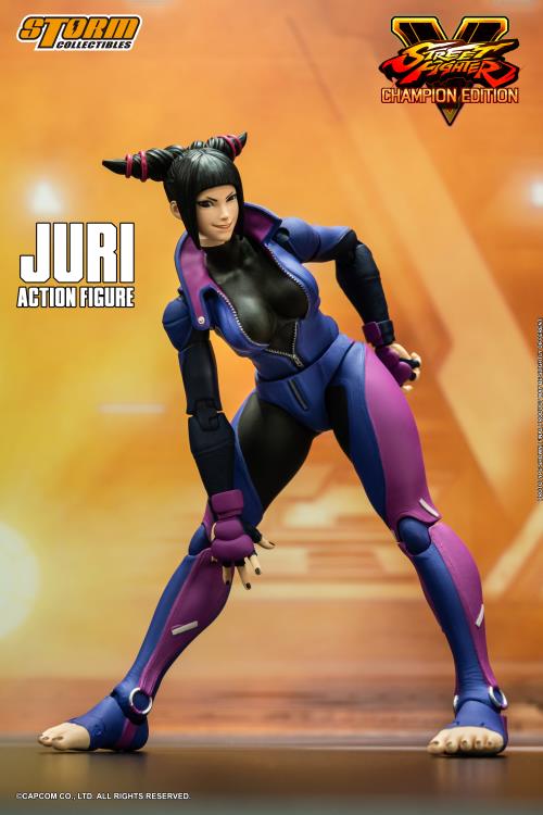 Street Fighter V: Champion Edition Juri Han 1/12 Scale BBTS Exclusive Action Figure Gallery Image 4