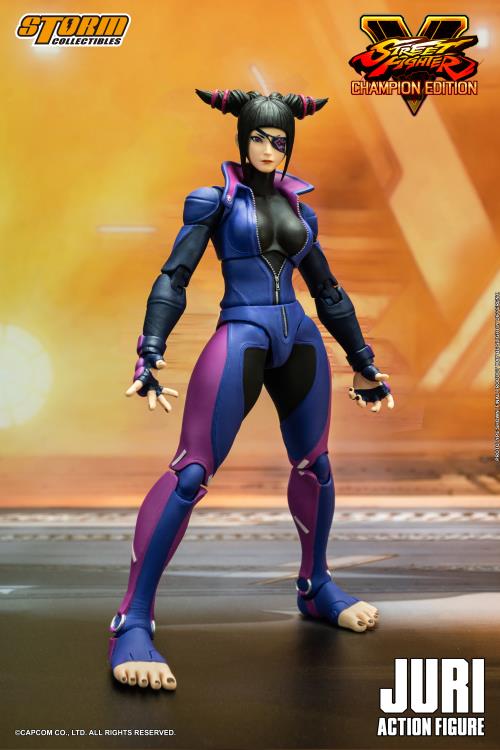 Street Fighter V: Champion Edition Juri Han 1/12 Scale BBTS Exclusive Action Figure Gallery Image 16