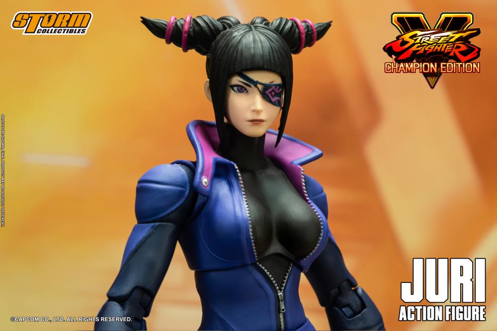 Street Fighter V: Champion Edition Juri Han 1/12 Scale BBTS Exclusive Action Figure Gallery Image 15