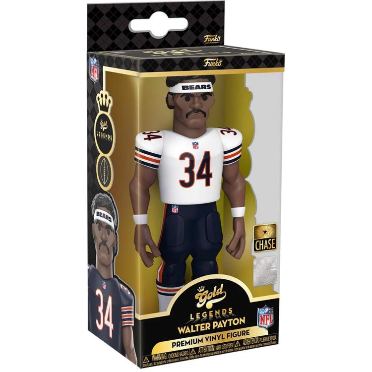 NFL: Chicago Bears Gold Legends Walter Payton 5-Inch Premium Vinyl Figure (Chase) Gallery Image 4