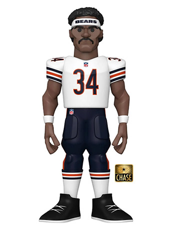 NFL: Chicago Bears Gold Legends Walter Payton 5-Inch Premium Vinyl Figure (Chase) Gallery Image 2
