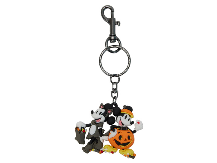 Mickey Mouse Mickey and Minnie Halloween 3D Molded Keychain Gallery Image 1