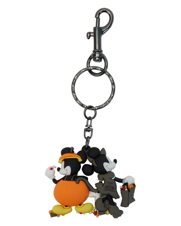 Mickey Mouse Mickey and Minnie Halloween 3D Molded Keychain Gallery Image 3