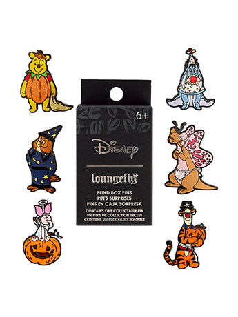Winnie the Pooh Halloween Box of 12 Random Pins Gallery Image 2