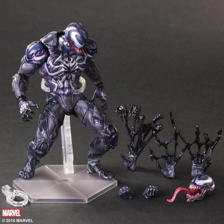 Play Arts Kai Venom | Marvel Venom Action Figure