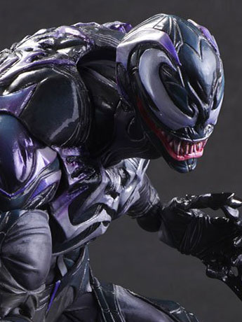 Play Arts Kai Venom | Marvel Venom Action Figure
