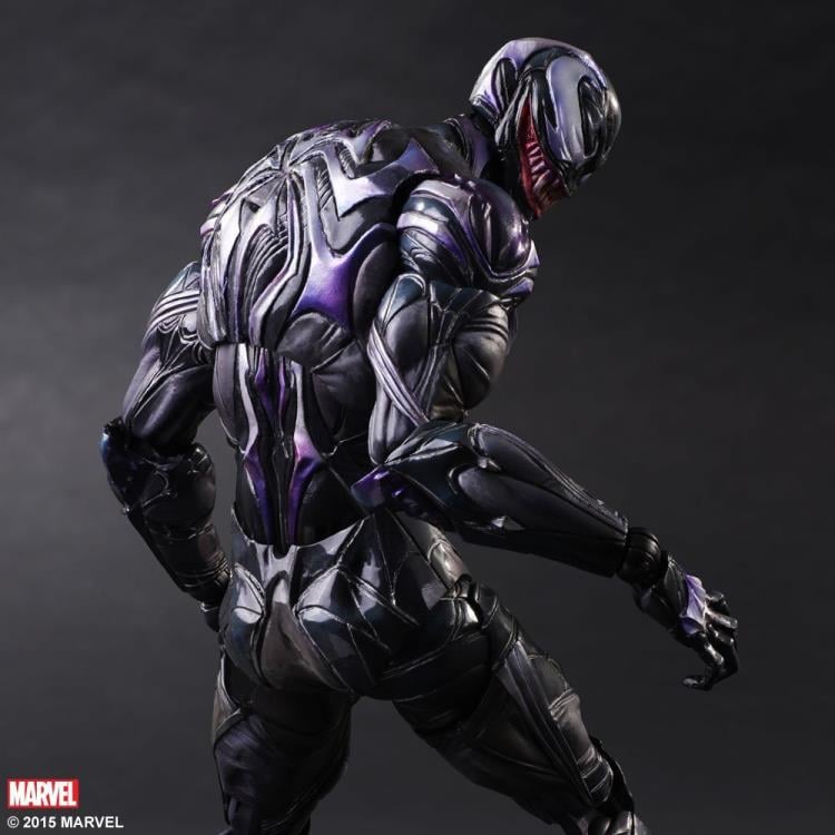 Play Arts Kai Venom | Marvel Venom Action Figure