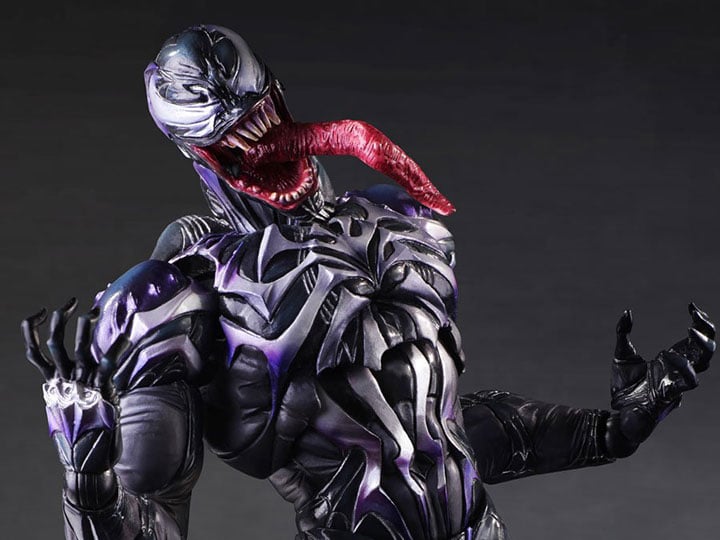 Play Arts Kai Venom | Marvel Venom Action Figure