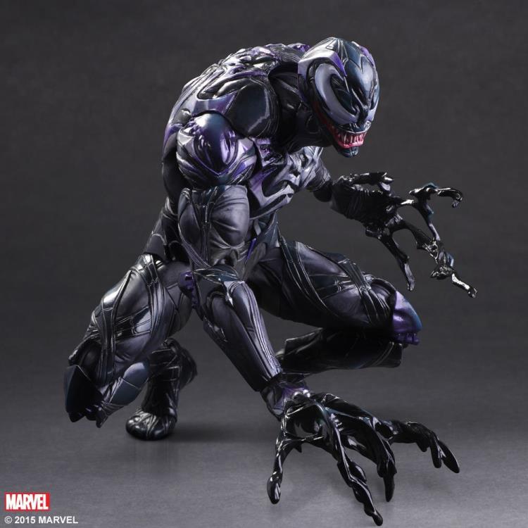 Play Arts Kai Venom | Marvel Venom Action Figure