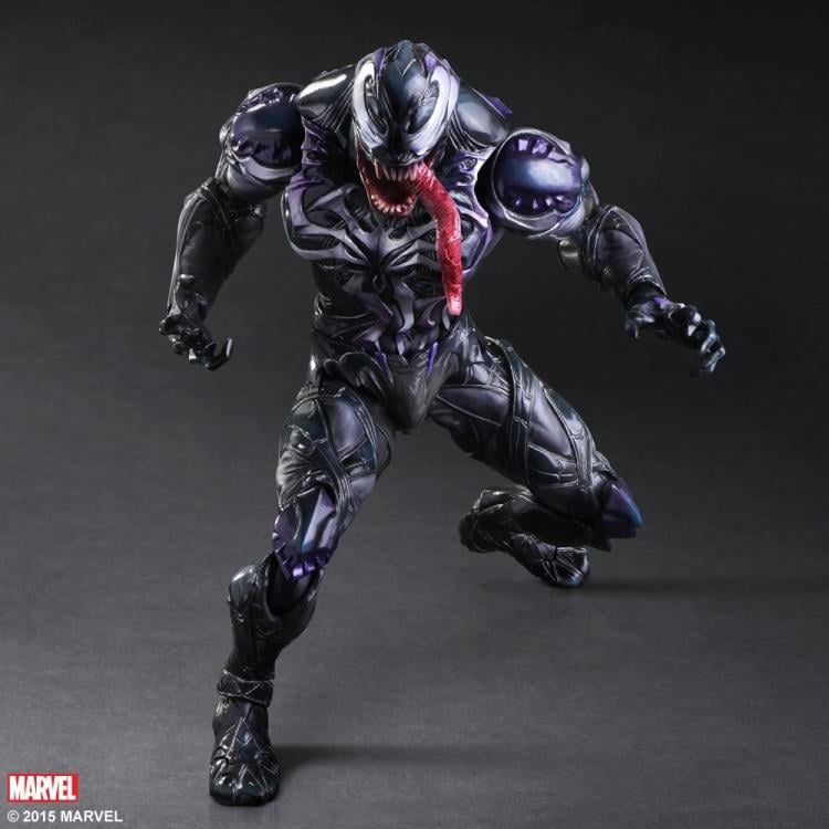 Play Arts Kai Venom | Marvel Venom Action Figure
