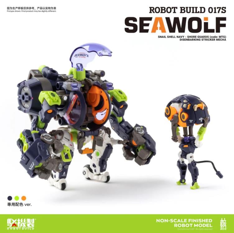 Robot Build RB-17S Sea Wolf 1/12 Scale Figure Gallery Image 7