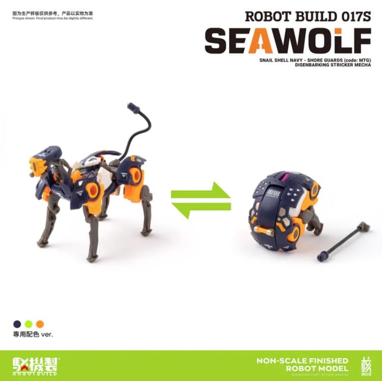 Robot Build RB-17S Sea Wolf 1/12 Scale Figure Gallery Image 20