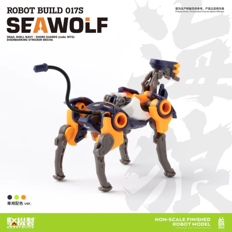 Robot Build RB-17S Sea Wolf 1/12 Scale Figure Gallery Image 16