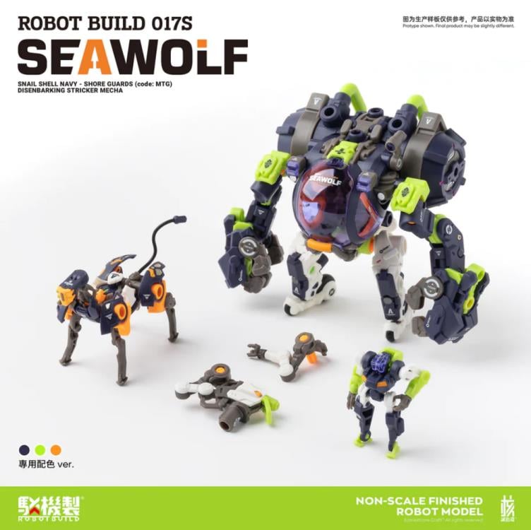 Robot Build RB-17S Sea Wolf 1/12 Scale Figure Gallery Image 21