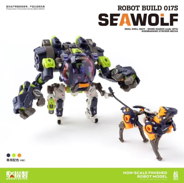 Robot Build RB-17S Sea Wolf 1/12 Scale Figure Gallery Image 8
