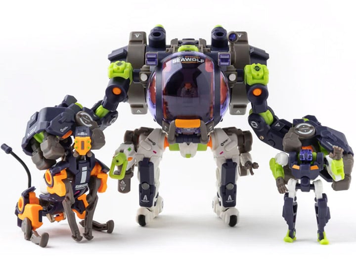 Robot Build RB-17S Sea Wolf 1/12 Scale Figure Gallery Image 1