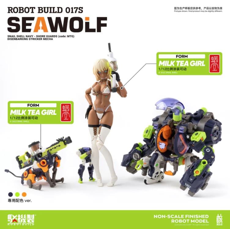 Robot Build RB-17S Sea Wolf 1/12 Scale Figure Gallery Image 6