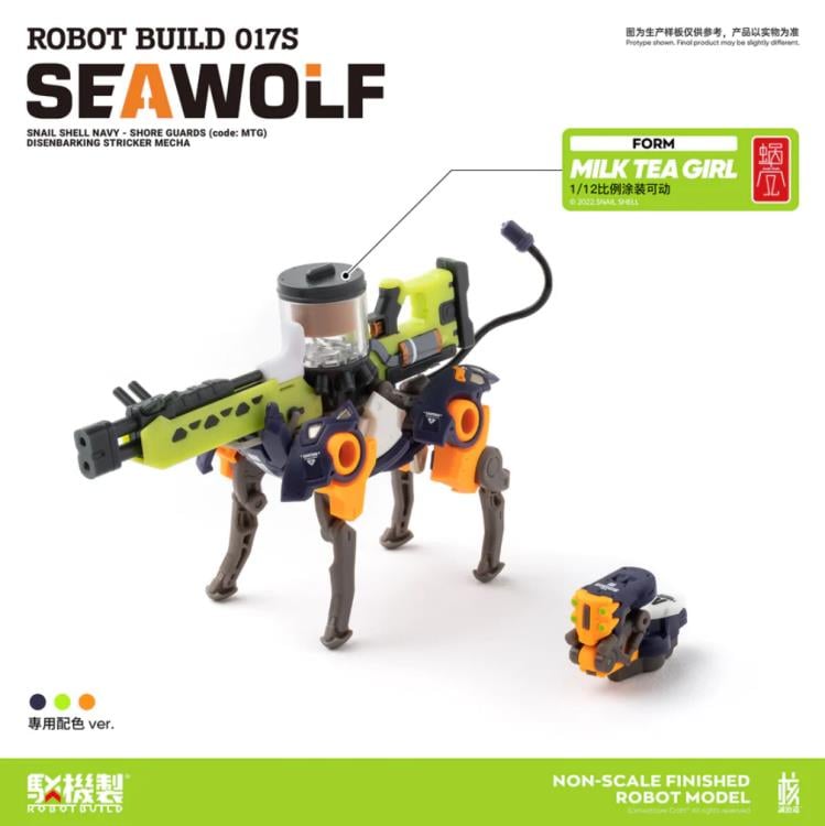 Robot Build RB-17S Sea Wolf 1/12 Scale Figure Gallery Image 19