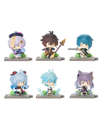 Genshin Impact Heroes of the Battlefield Box of 6 Random Figures Gallery Image 2