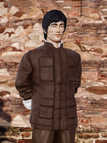 Bruce Lee ULTIMATES! The Contender Action Figure Gallery Image 2