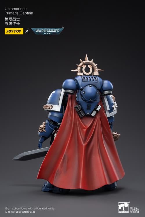 Warhammer 40K Ultramarines Primaris Captain 1/18 Scale Action Figure Gallery Image 8
