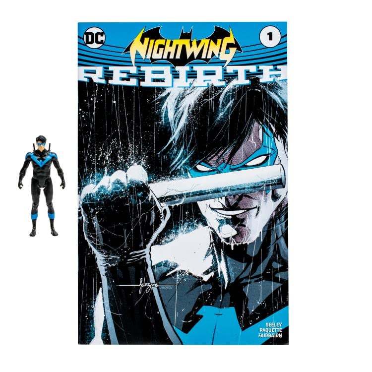 DC Comics Page Punchers Nightwing 3" Figure with Comic Gallery Image 7