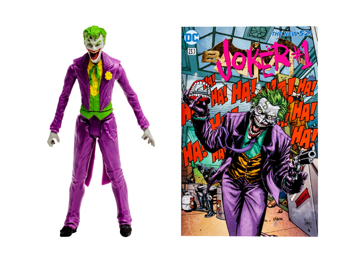DC Comics Page Punchers The Joker 3" Figure with Comic Gallery Image 1