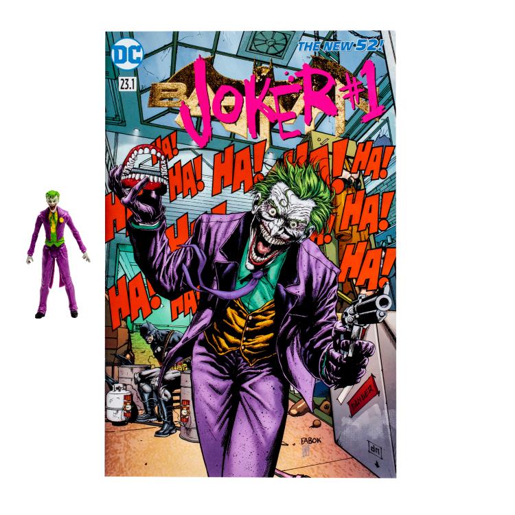 DC Comics Page Punchers The Joker 3" Figure with Comic Gallery Image 8